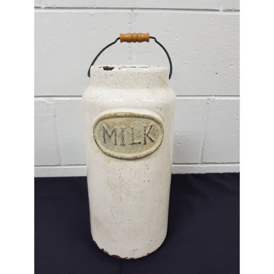 Ceramic Milk Cans - Med